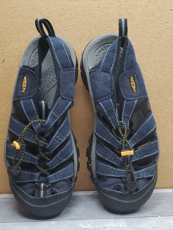 Keen Navy Blue Straps with Yellow Accents H2 Water Sandal   Size 6 main image 10